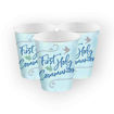 Picture of HOLY COMMUNION BLUE PAPER CUPS 250ML - 8 PACK